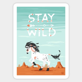 Stay Wild Sticker